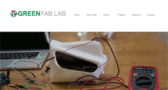 Desktop Screenshot of greenfablab.org